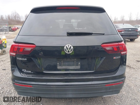 2019 Volkswagen Tiguan S with VIN 3VV0B7AX9KM019775, listed as a IAAI auction lot 41897497 with 61,691 mi miles and . Bid and sale history available at DreamBid. Image 17.