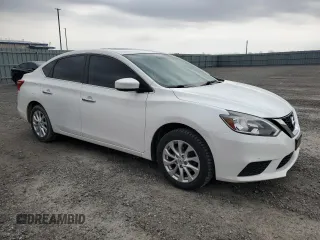 2018 Nissan Sentra S with VIN 3N1AB7APXJY333383, listed as a Copart auction lot 55269135 with 82,780 mi miles and Clean Title. Bid and sale history available at DreamBid. Image 4.