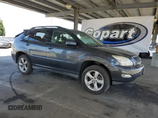 2006 Lexus RX 330 with VIN 2T2HA31U56C109342, listed as a Copart auction lot 62089925 with 134,294 mi miles and Salvage title. Bid and sale history available at DreamBid. Image 4.
