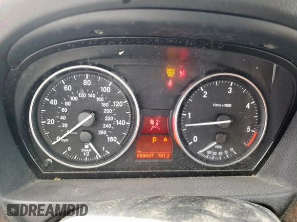 2011 BMW 3 Series 335d with VIN WBAPN7C53BA950461, listed as a Copart auction lot 61585175 with 80,497 mi miles and Salvage title. Bid and sale history available at DreamBid. Image 9.