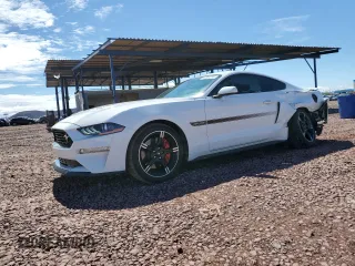2021 Ford Mustang GT with VIN 1FA6P8CF9M5146397, listed as a Copart auction lot 58664255 with 19,236 mi miles and Salvage title. Bid and sale history available at DreamBid. Image 1.