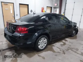 2012 Dodge Avenger SE with VIN 1C3CDZAB7CN115308, listed as a IAAI auction lot 41332696 with 84,006 mi miles and . Bid and sale history available at DreamBid. Image 4.