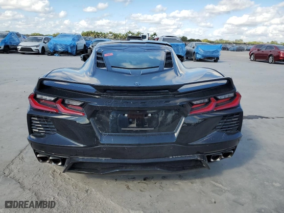 2023 Chevrolet Corvette 1LT with VIN 1G1YA2D49P5112486, listed as a Copart auction lot 44002205 with 16,835 mi miles and Salvage Title. Bid and sale history available at carsss.com. Image 10.