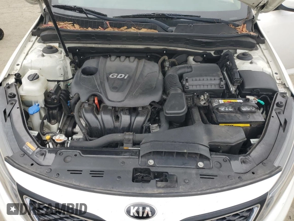 2015 Kia Optima LX with VIN KNAGM4A74F5644650, listed as a Copart auction lot 47653235 with 129,015 mi miles and Salvage Title. Bid and sale history available at carsss.com. Image 13.