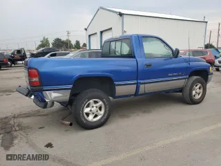1996 Dodge Ram 1500 with VIN 1B7HF16YXTJ173883, listed as a Copart auction lot 71092674 with 144,323 mi miles and Salvage Title. Bid and sale history available at carsss.com. Image 3.