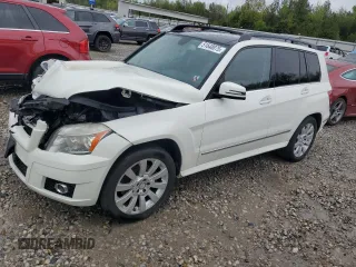 2012 Mercedes-Benz GLK with VIN WDCGG5GB6CF879286, listed as a Copart auction lot 51648875 with 124,058 mi miles and Salvage Title. Bid and sale history available at carsss.com. Image 1.