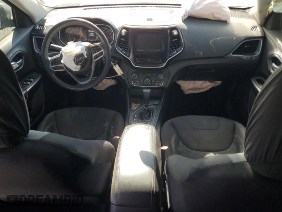 2019 Jeep Cherokee Latitude z VIN 1C4PJLCXXKD278468, wystawiony jako Copart lot #55064395 z przebiegiem 84 945 mil mil oraz Szkoda całkowita • Salvage title. Historia ofert i sprzedaży dostępna na DreamBid. Obrazek 8.