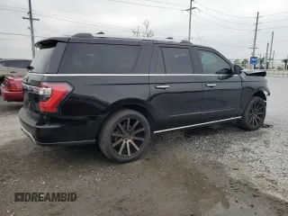 2018 Ford Expedition Max Limited z VIN 1FMJK2AT1JEA05467, wystawiony jako Copart lot #49307545 z przebiegiem 71 477 mil mil oraz Szkoda całkowita • Salvage title. Historia ofert i sprzedaży dostępna na DreamBid. Obrazek 3.