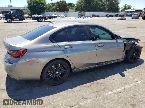 2022 BMW 3 Series 330i with VIN WBA5R1C04NFN14819, listed as a Copart auction lot 64467823 with 18,310 mi miles. Bid and sale history available at carsss.com. Image 3.