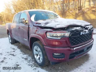 2025 Ram 1500 Big Horn with VIN 1C6SRFFP1SN541934, listed as a IAAI auction lot 41069522 with 476 mi miles. Bid and sale history available at carsss.com. Image 22.