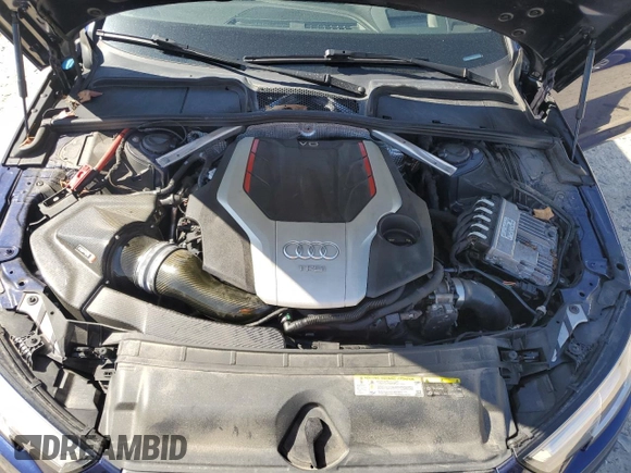 2018 Audi S4 Prestige z VIN WAUC4BF47JA136772, wystawiony jako Copart lot #54249175 z przebiegiem 87 419 mil mil oraz Tytuł czysty. Historia ofert i sprzedaży dostępna na DreamBid. Obrazek 11.