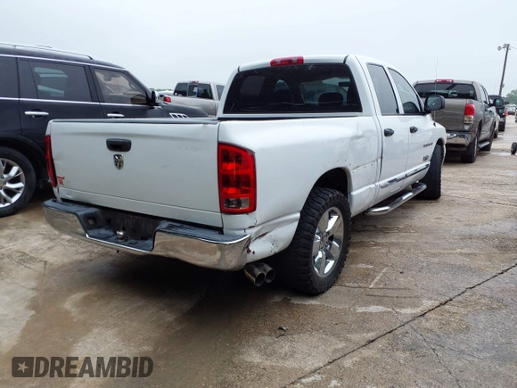 2005 Dodge 1500 SLT with VIN 1D7HA18N25J630289, listed as a IAAI auction lot 42164136 with 240,164 mi miles. Bid and sale history available at carsss.com. Image 4.