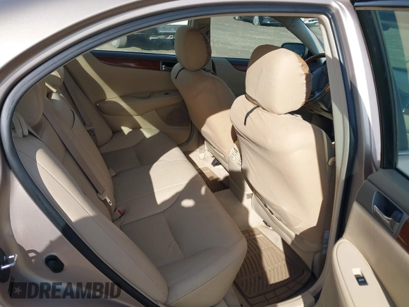 2005 Lexus ES 350 with VIN JTHBA30G755106720, listed as a IAAI auction lot 41305656 with 225,625 mi miles and . Bid and sale history available at DreamBid. Image 8.