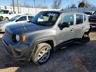 2023 Jeep Renegade Latitude with VIN ZACNJDB13PPP55743, listed as a Copart auction lot 42720155 with 21,012 mi miles and Salvage Title. Bid and sale history available at carsss.com. Image 1.