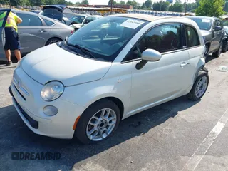 2013 FIAT 500 Pop with VIN 3C3CFFDR7DT512732, listed as a IAAI auction lot 42443988 with 120,681 mi miles and . Bid and sale history available at DreamBid. Image 2.