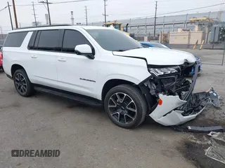 2024 Chevrolet Suburban RST with VIN 1GNSCEKD2RR187061, listed as a IAAI auction lot 42559094 with 13,237 mi miles and . Bid and sale history available at DreamBid. Image 1.