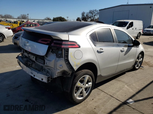 2014 Chevrolet Volt with VIN 1G1RH6E44EU114350, listed as a Copart auction lot 42059305 with 158,447 mi miles and Salvage Title. Bid and sale history available at carsss.com. Image 3.