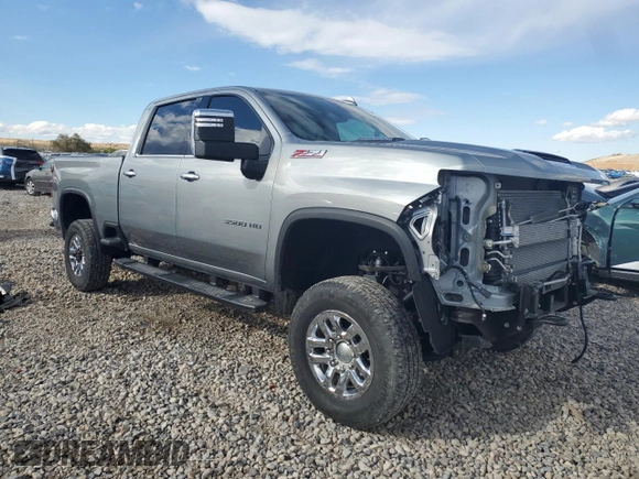 2024 Chevrolet Silverado 3500HD LTZ with VIN 2GC4YUEY0R1220465, listed as a Copart auction lot 78517494 with 10,507 mi miles and Salvage Title. Bid and sale history available at carsss.com. Image 4.