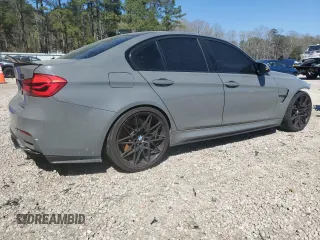 2018 BMW M3 with VIN WBS8M9C54J5J79224, listed as a Copart auction lot 49957215 with 73,015 mi miles and Salvage Title. Bid and sale history available at carsss.com. Image 3.