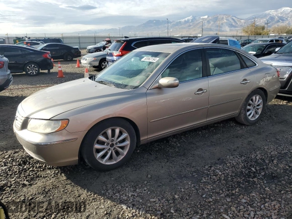 2007 Hyundai Azera SE z VIN KMHFC46F47A187747, wystawiony jako Copart lot #80963194 z przebiegiem 113 742 mil mil oraz Szkoda całkowita • Salvage title. Historia ofert i sprzedaży dostępna na DreamBid. Obrazek 1.