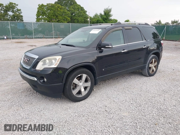 2010 GMC Acadia SLT1 with VIN 1GKLRMED7AJ146062, listed as a IAAI auction lot 42421894 with 183,835 mi miles and . Bid and sale history available at DreamBid. Image 2.