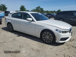 2018 BMW 5 Series 530e xDrive with VIN WBAJB1C51JG624259, listed as a Copart auction lot 57161285 with 133,463 mi miles and Clean title. Bid and sale history available at DreamBid. Image 4.