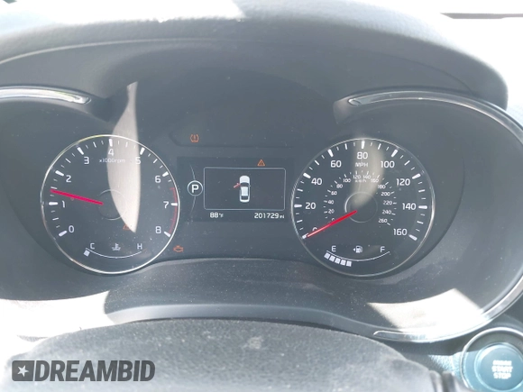 2017 Kia Forte S with VIN 3KPFL4A71HE086412, listed as a IAAI auction lot 42004117 with 201,729 mi miles and . Bid and sale history available at DreamBid. Image 7.