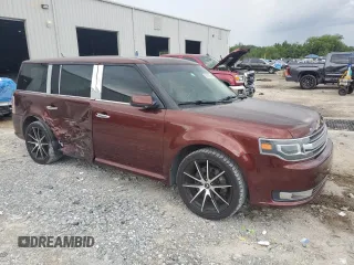 2016 Ford Flex Limited z VIN 2FMGK5D80GBA04253, wystawiony jako Copart lot #56335925 z przebiegiem 184 846 mil mil oraz Szkody całkowita. Historia ofert i sprzedaży dostępna na DreamBid. Obrazek 4.