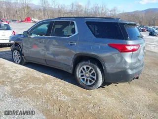 2020 Chevrolet Traverse LT Cloth with VIN 1GNEVGKW4LJ167615, listed as a IAAI auction lot 41622379 with 114,449 mi miles. Bid and sale history available at carsss.com. Image 3.