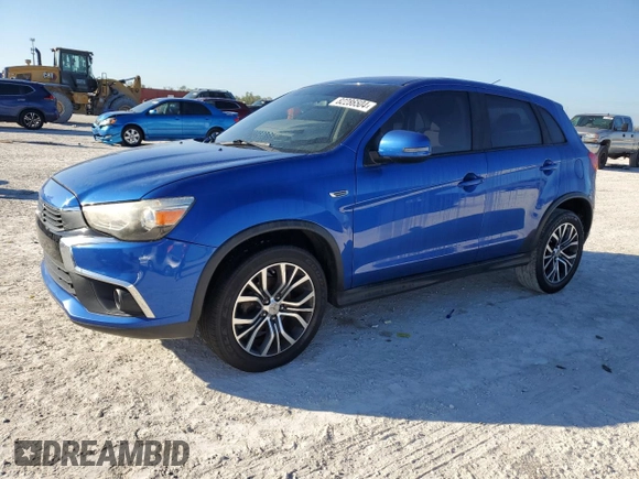 2016 Mitsubishi Outlander Sport 2.4 SE with VIN JA4AP3AW7GZ047546, listed as a Copart auction lot 82286504 with 174,588 mi miles and Salvage Title. Bid and sale history available at carsss.com. Image 1.