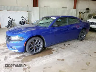 2020 Dodge Charger SXT with VIN 2C3CDXBG0LH104741, listed as a Copart auction lot 59546155 with 92,694 mi miles and Salvage title. Bid and sale history available at DreamBid. Image 1.