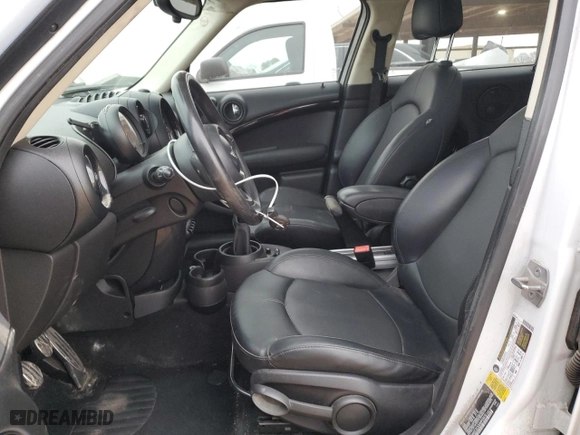 2016 MINI Cooper Countryman S with VIN WMWZC3C53GWP53470, listed as a Copart auction lot 44447875 with 187,554 mi miles and Salvage Title. Bid and sale history available at carsss.com. Image 7.