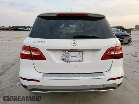 2014 Mercedes-Benz M 350 with VIN 4JGDA5JB0EA282181, listed as a Copart auction lot 56943785 with 210,988 mi miles and Clean title. Bid and sale history available at DreamBid. Image 6.