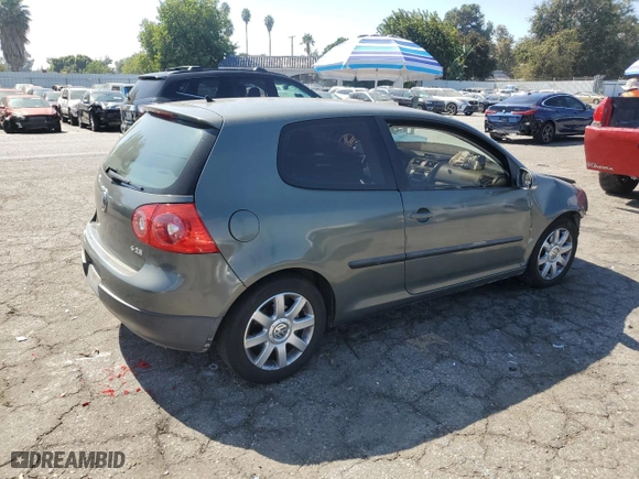 2008 Volkswagen Rabbit S with VIN WVWBB71K88W249697, listed as a Copart auction lot 77657984 with 181,202 mi miles and Salvage Title. Bid and sale history available at carsss.com. Image 3.