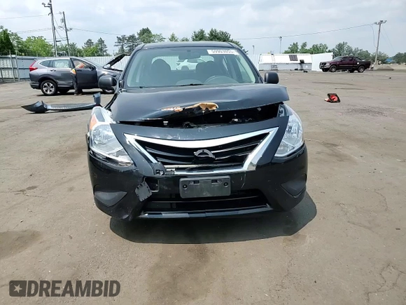 2015 Nissan Versa SV with VIN 3N1CN7AP4FL831812, listed as a Copart auction lot 59903055 with 92,405 mi miles and Salvage title. Bid and sale history available at DreamBid. Image 13.