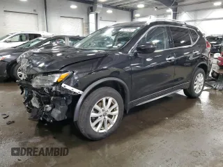 2019 Nissan Rogue SL with VIN 5N1AT2MV5KC835344, listed as a Copart auction lot 49274585 with 111,065 mi miles and Salvage Title. Bid and sale history available at carsss.com. Image 1.