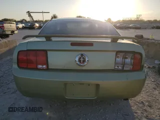 2005 Ford Mustang Deluxe with VIN 1ZVFT80N055136244, listed as a Copart auction lot 74286744 with 0 mi miles and Salvage Title. Bid and sale history available at carsss.com. Image 6.
