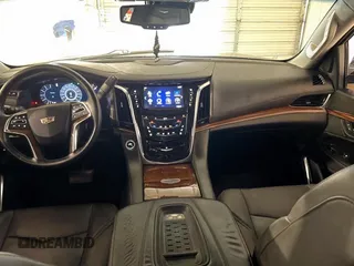 2016 Cadillac Escalade ESV Premium Collection with VIN 1GYS4JKJ3GR274575, listed as a Copart auction lot 60325075 with 120,577 mi miles and Salvage title. Bid and sale history available at DreamBid. Image 9.