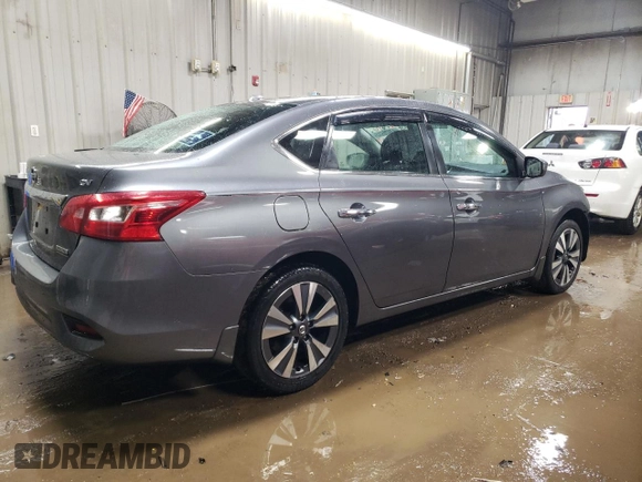 2019 Nissan Sentra S with VIN 3N1AB7AP9KY408995, listed as a Copart auction lot 47825935 with 82,077 mi miles and Salvage Title. Bid and sale history available at carsss.com. Image 3.