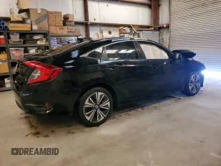 2017 Honda Civic Sedan EX-L with VIN 2HGFC1F75HH650589, listed as a Copart auction lot 77036554 with 130,080 mi miles and Clean Title. Bid and sale history available at carsss.com. Image 3.
