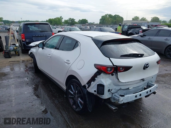 2023 Mazda 3 S Select with VIN JM1BPAKM9P1604211, listed as a IAAI auction lot 42093424 with Not provided miles and . Bid and sale history available at DreamBid. Image 3.