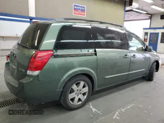 2004 Nissan Quest SE with VIN 5N1BV28U44N308032, listed as a Copart auction lot 73157214 with 0 mi miles and Clean Title. Bid and sale history available at carsss.com. Image 3.