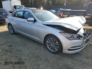 2017 Genesis G80 3.8L с VIN KMHGN4JE4HU191844, выставлен на аукционе Copart как лот 43649535 с пробегом 66 256 миль миль и Списание • Salvage title. История ставок и продаж доступна на DreamBid. Изображение 4.