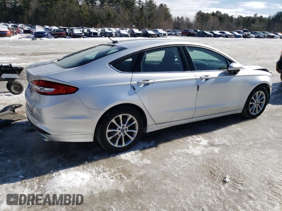 2017 Ford Fusion SE with VIN 3FA6P0H79HR204272, listed as a Copart auction lot 45643905 with 117,947 mi miles and Salvage Title. Bid and sale history available at DreamBid. Image 3.