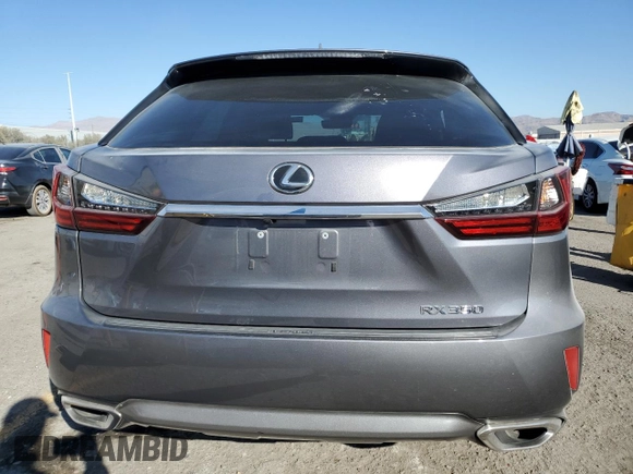2019 Lexus RX with VIN 2T2ZZMCAXKC138738, listed as a Copart auction lot 42604515 with 60,604 mi miles and Salvage Title. Bid and sale history available at carsss.com. Image 6.