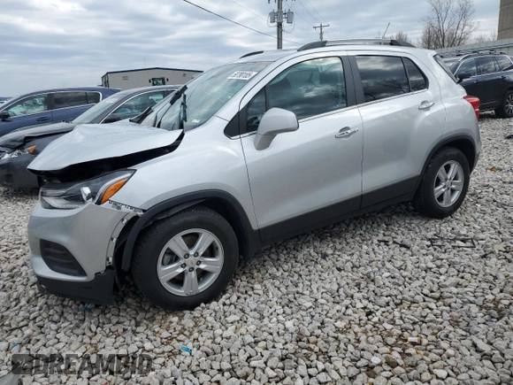 2020 Chevrolet Trax LT with VIN KL7CJLSB5LB029669, listed as a Copart auction lot 50790185 with 0 mi miles and Non Repairable. Bid and sale history available at carsss.com. Image 1.