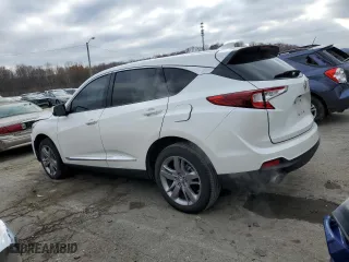 2020 Acura RDX w/Advance Pkg with VIN 5J8TC2H77LL016329, listed as a Copart auction lot 82338034 with 56,757 mi miles and Salvage Title. Bid and sale history available at carsss.com. Image 2.
