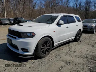 2018 Dodge Durango SRT with VIN 1C4SDJGJ8JC302394, listed as a Copart auction lot 48119025 with 83,682 mi miles and Salvage Title. Bid and sale history available at DreamBid. Image 1.