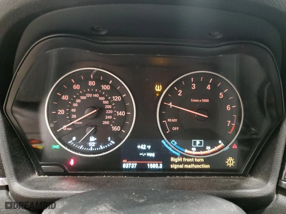 2017 BMW X1 xDrive28i with VIN WBXHT3C39H5F73260, listed as a Copart auction lot 51144415 with 93,737 mi miles and Clean Title. Bid and sale history available at carsss.com. Image 9.