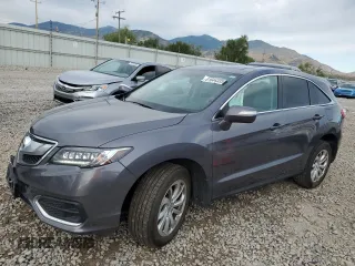 2018 Acura RDX Technology with VIN 5J8TB4H52JL025465, listed as a Copart auction lot 61644335 with 57,851 mi miles and Salvage title. Bid and sale history available at DreamBid. Image 1.